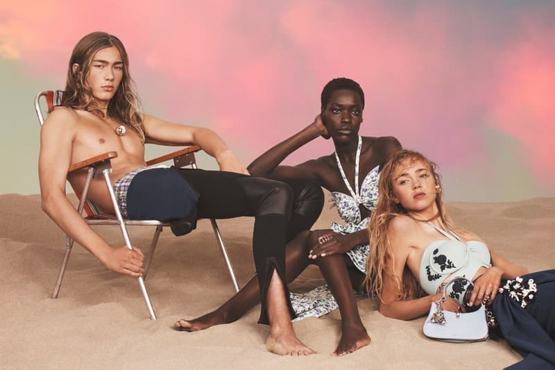 Rabanne, campaigns, fashion, ss26, models, sunsets, summer, clothes, handbags, jewelry