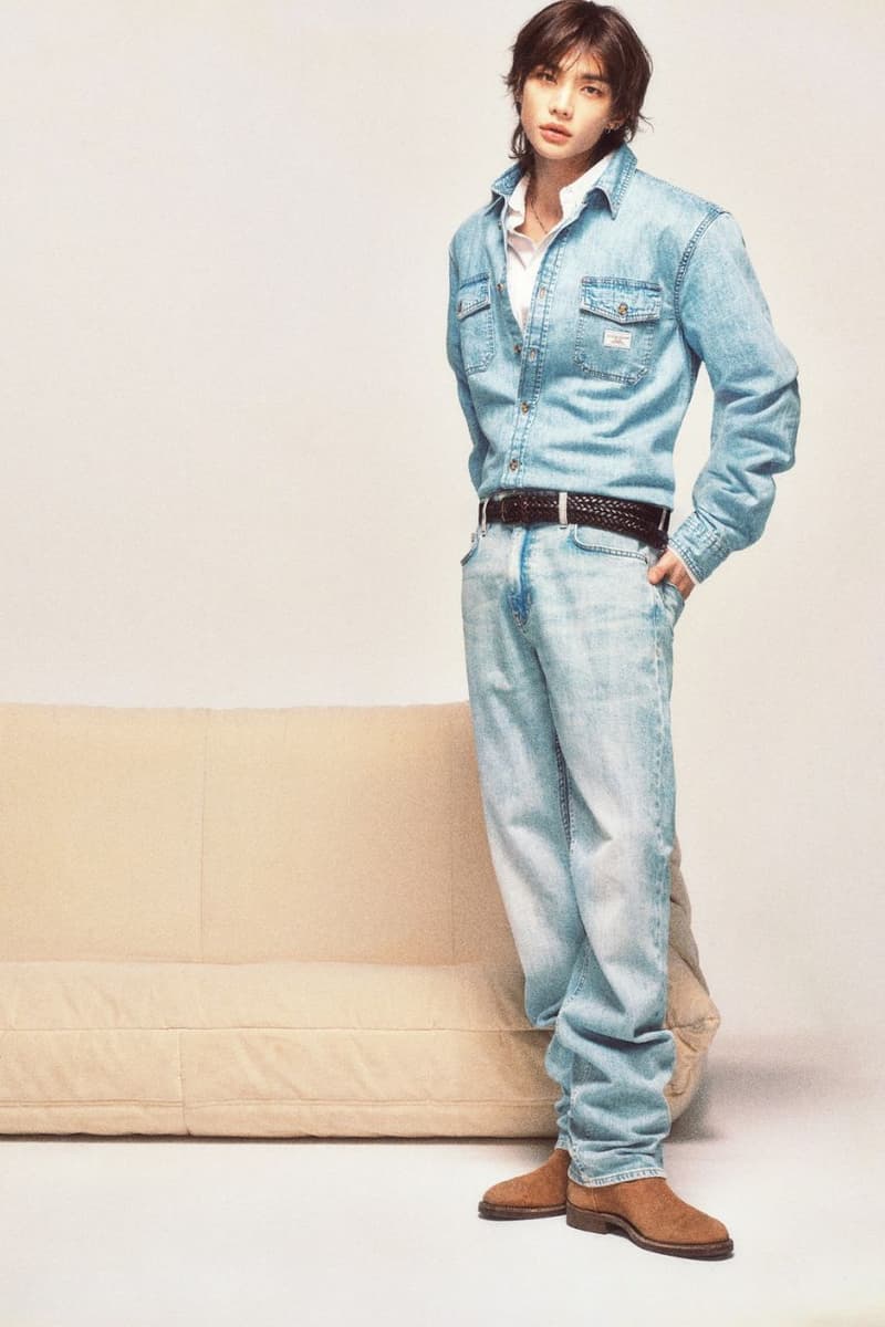 Stray Kids, Hyunjin, GUESS, GUESS JEANS, Denim, Campaigns, K-Pop, Idols, K-Pop Idols, Boy Bands, Fashion