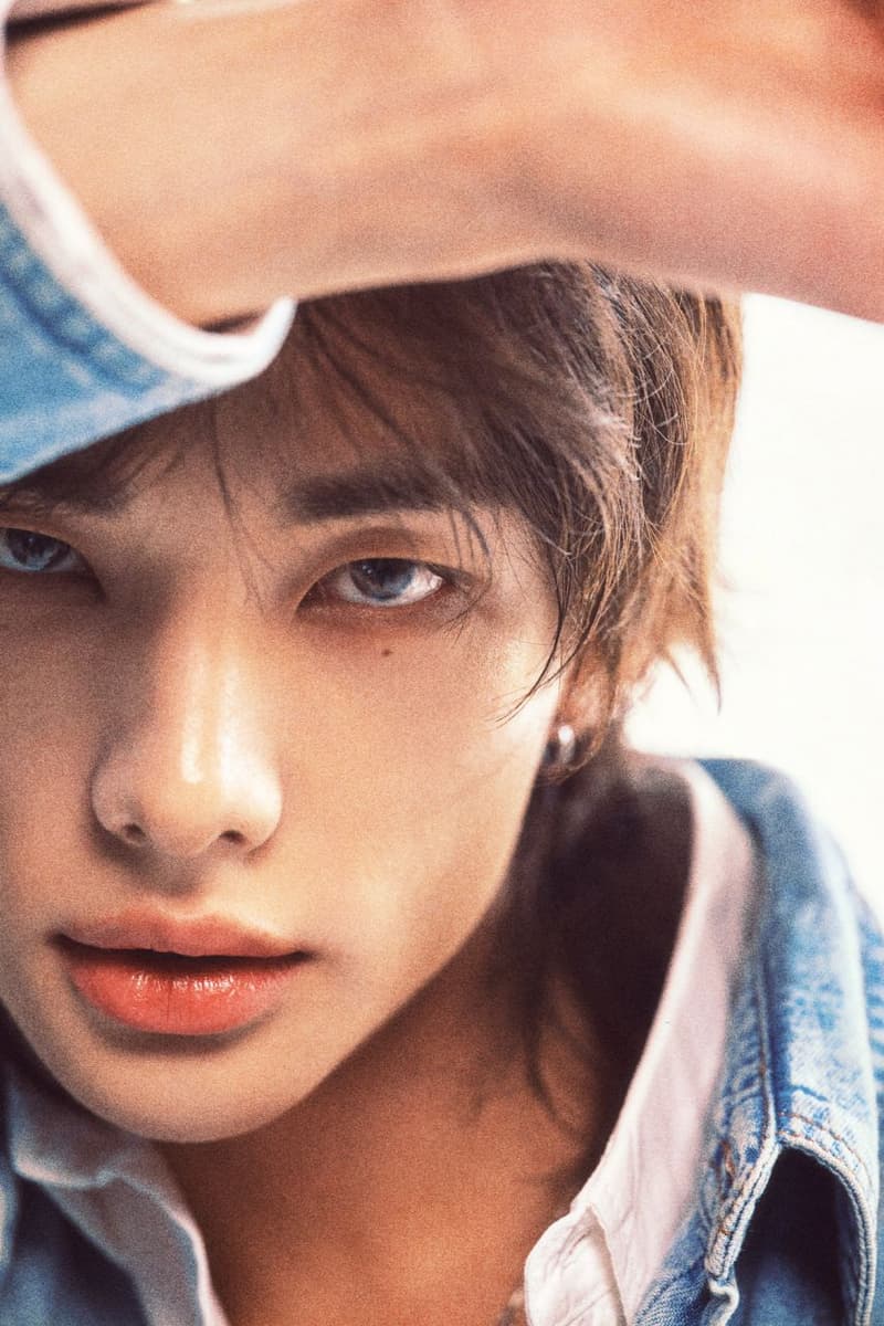 Stray Kids, Hyunjin, GUESS, GUESS JEANS, Denim, Campaigns, K-Pop, Idols, K-Pop Idols, Boy Bands, Fashion