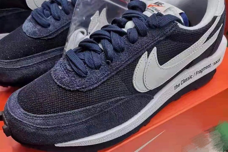 Foto Terbaru fragment design x sacai x Nike LDWaffle Muncul di Internet