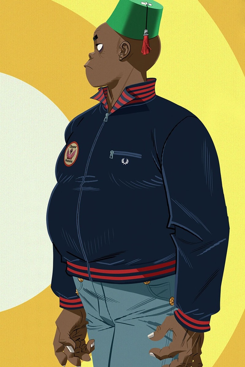Gorillaz Membawa Dunianya ke Koleksi Fred Perry
