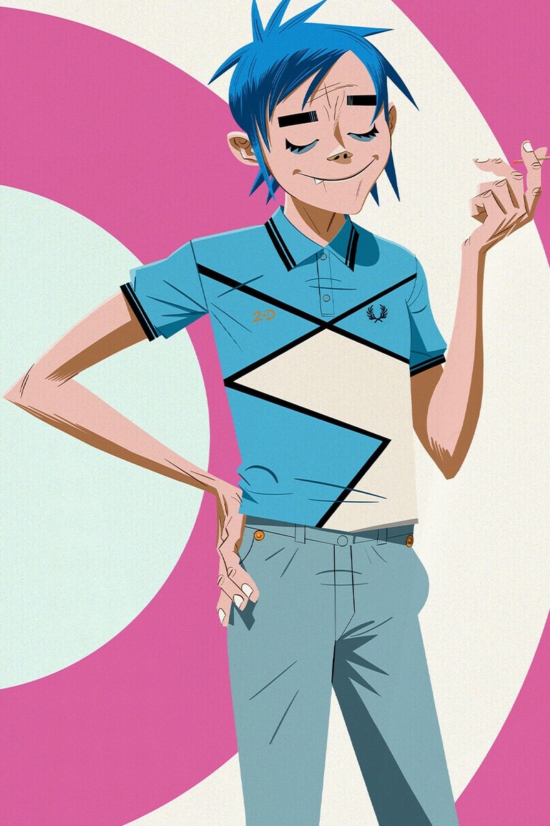 Gorillaz Membawa Dunianya ke Koleksi Fred Perry