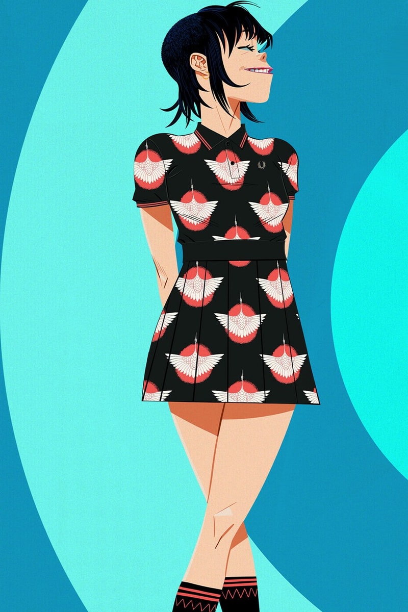Gorillaz Membawa Dunianya ke Koleksi Fred Perry