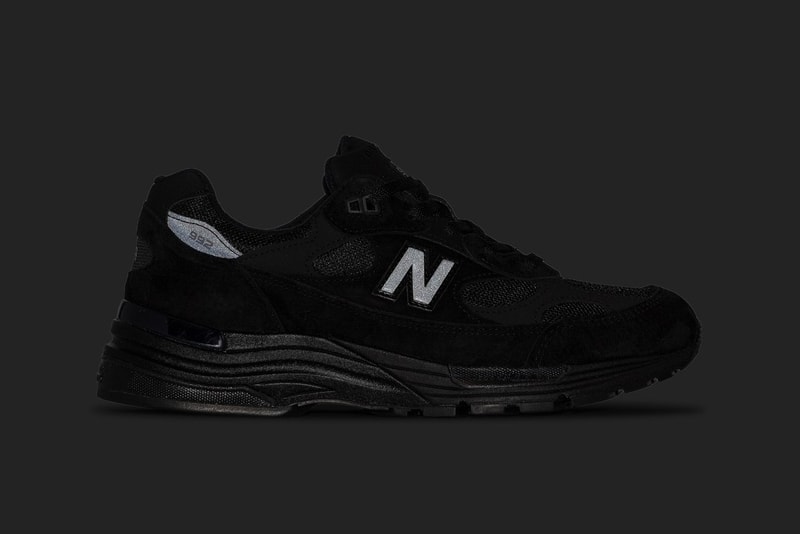 New Balance Made In the USA 992 Hadir dalam All Black