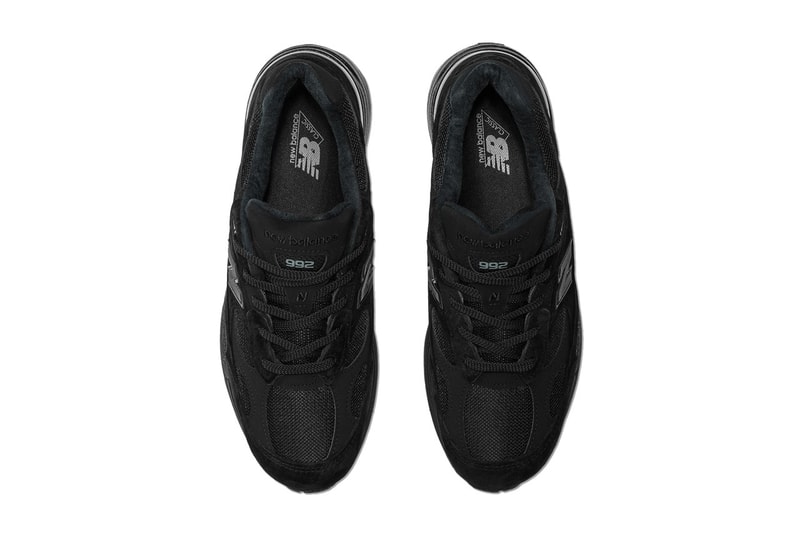 New Balance Made In the USA 992 Hadir dalam All Black