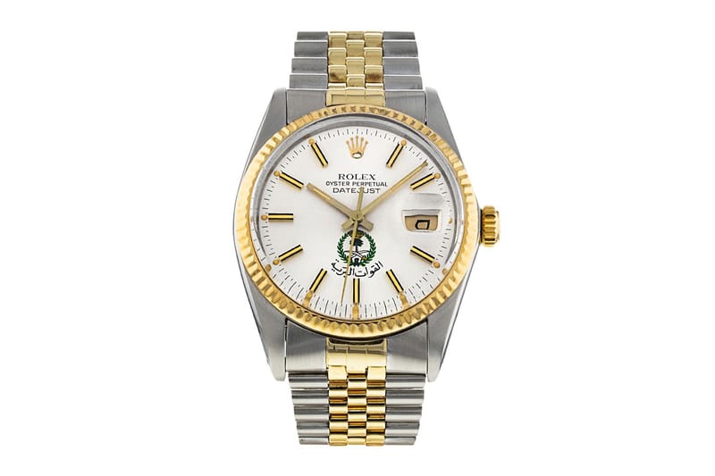 Rolex Datejust dengan Dial Spesial Berlambang Kepolisian Saudi Arabia