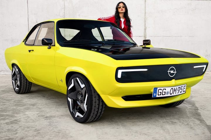 Opel Merilis Versi Mobil Listrik Manta A sebagai Project Restomod Terbaru