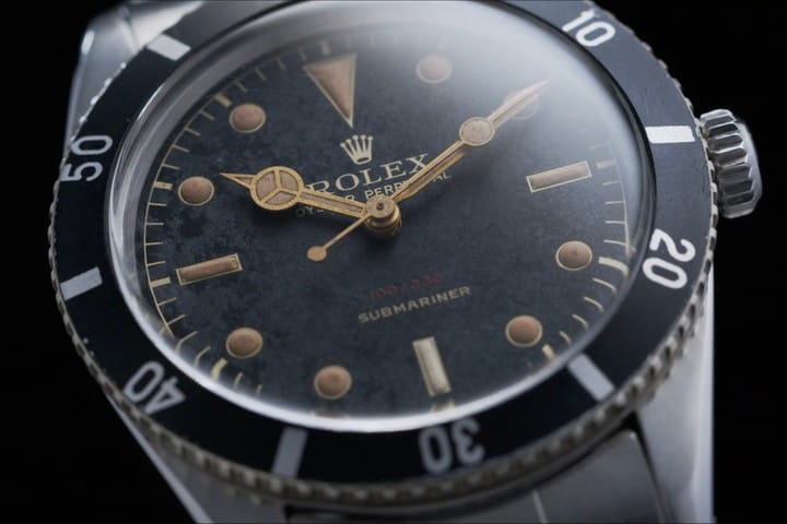 Auction House Phillips Lelang Rolex Submariner Langka Tahun 1955