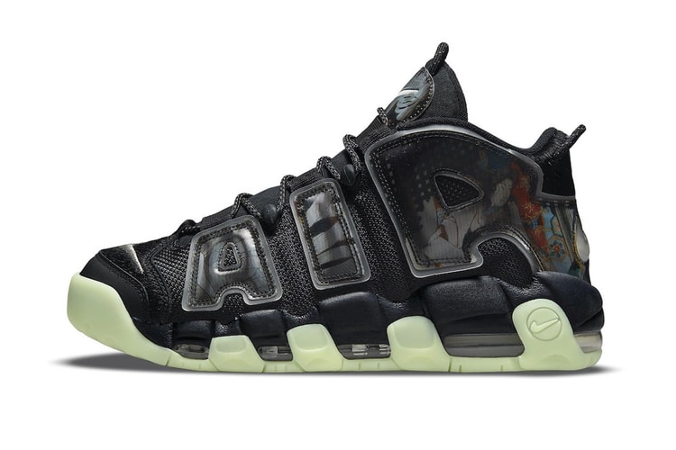 Artwork Utagawa Kuniyoshi Dicetak pada Nike Air More Uptempo Terbaru