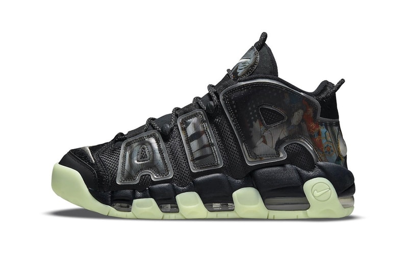 Artwork Utagawa Kuniyoshi Dicetak pada Nike Air More Uptempo Terbaru