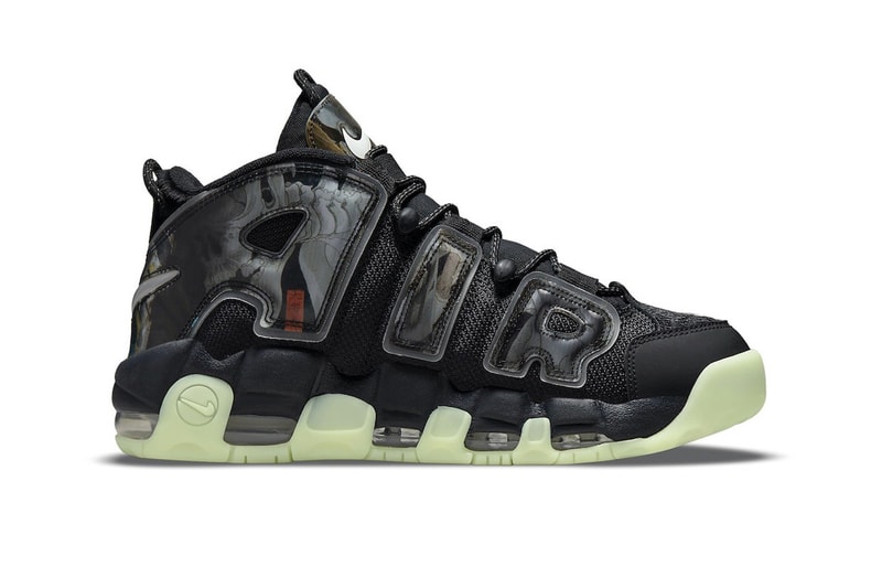 Artwork Utagawa Kuniyoshi Dicetak pada Nike Air More Uptempo Terbaru