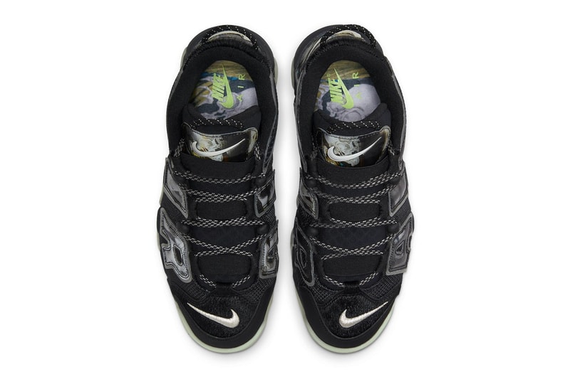 Artwork Utagawa Kuniyoshi Dicetak pada Nike Air More Uptempo Terbaru
