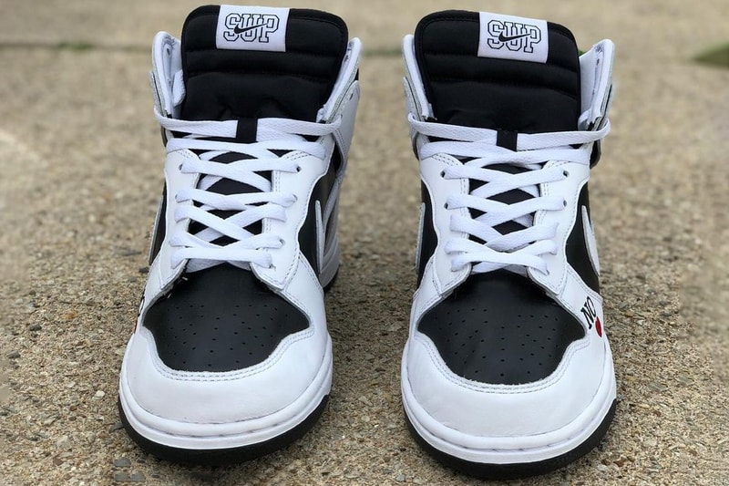 Beredar Foto Sample Supreme x Nike SB Dunk High “By Any Means”