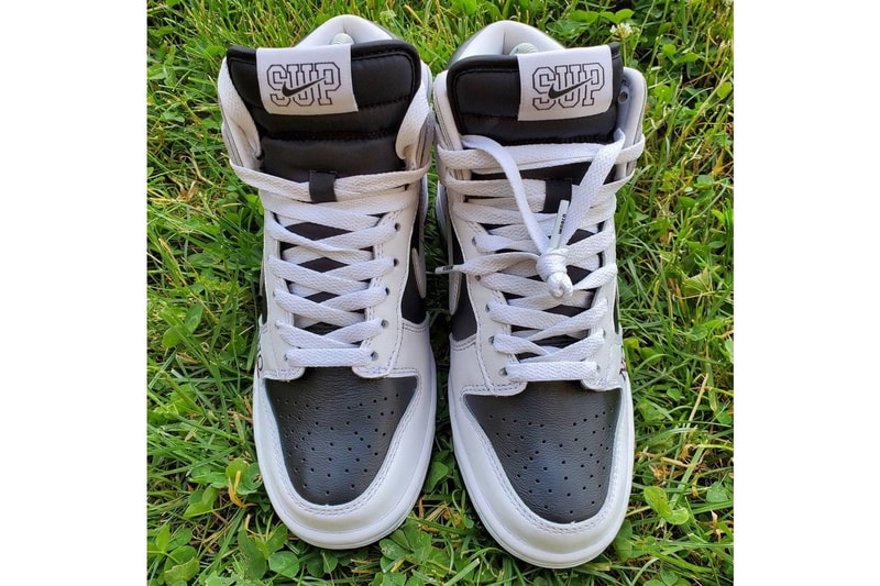 Beredar Foto Sample Supreme x Nike SB Dunk High “By Any Means”