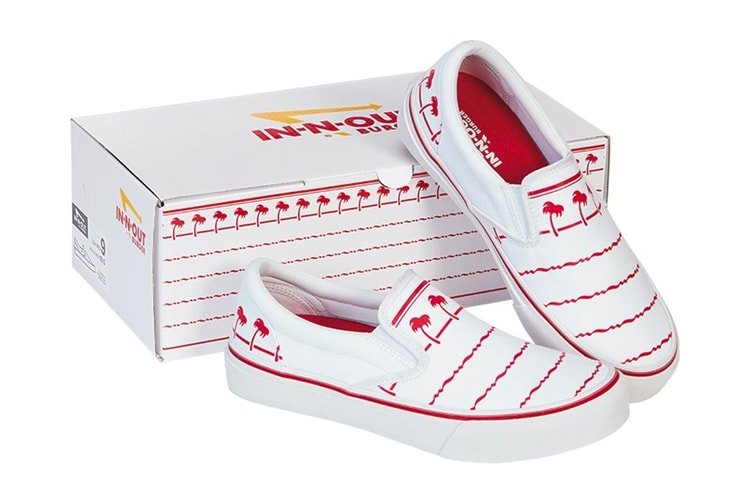 In-N-Out Burger Mengeluarkan Sepatu Slip-On dengan Desain dari Drink Cup