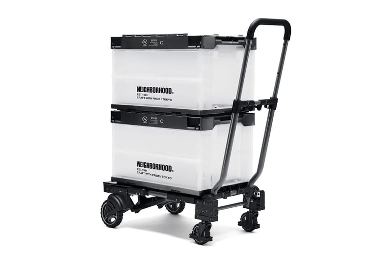 NEIGHBORHOOD “Outdoor Equipment” Menghadirkan Flat Cart, Folding Container, dan Matras.