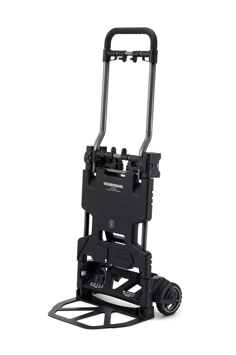 NEIGHBORHOOD “Outdoor Equipment” Menghadirkan Flat Cart, Folding Container, dan Matras.