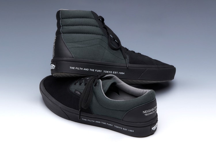 Berikut Sneak Peek NEIGHBORHOOD x Vans Comfycush Sk8-Hi dan Era
