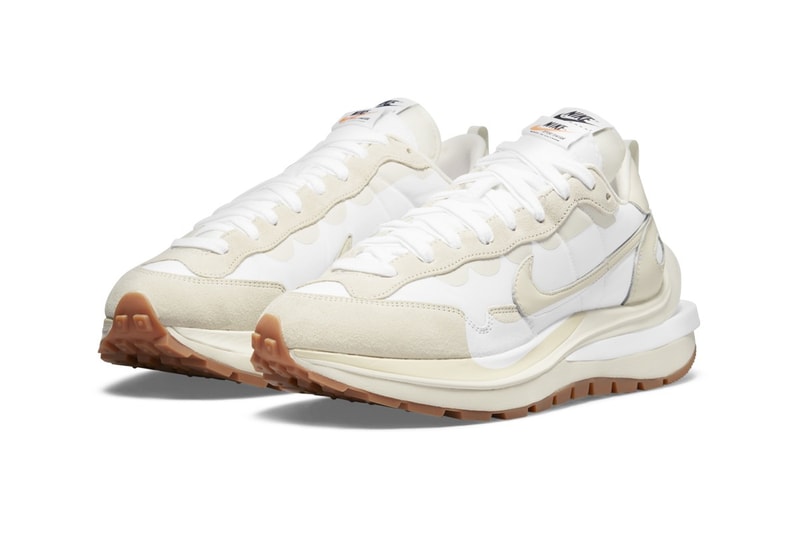 Cek Official Look dari sacai x Nike VaporWaffle "White/Sail"