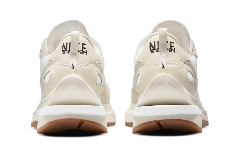 Cek Official Look dari sacai x Nike VaporWaffle "White/Sail"