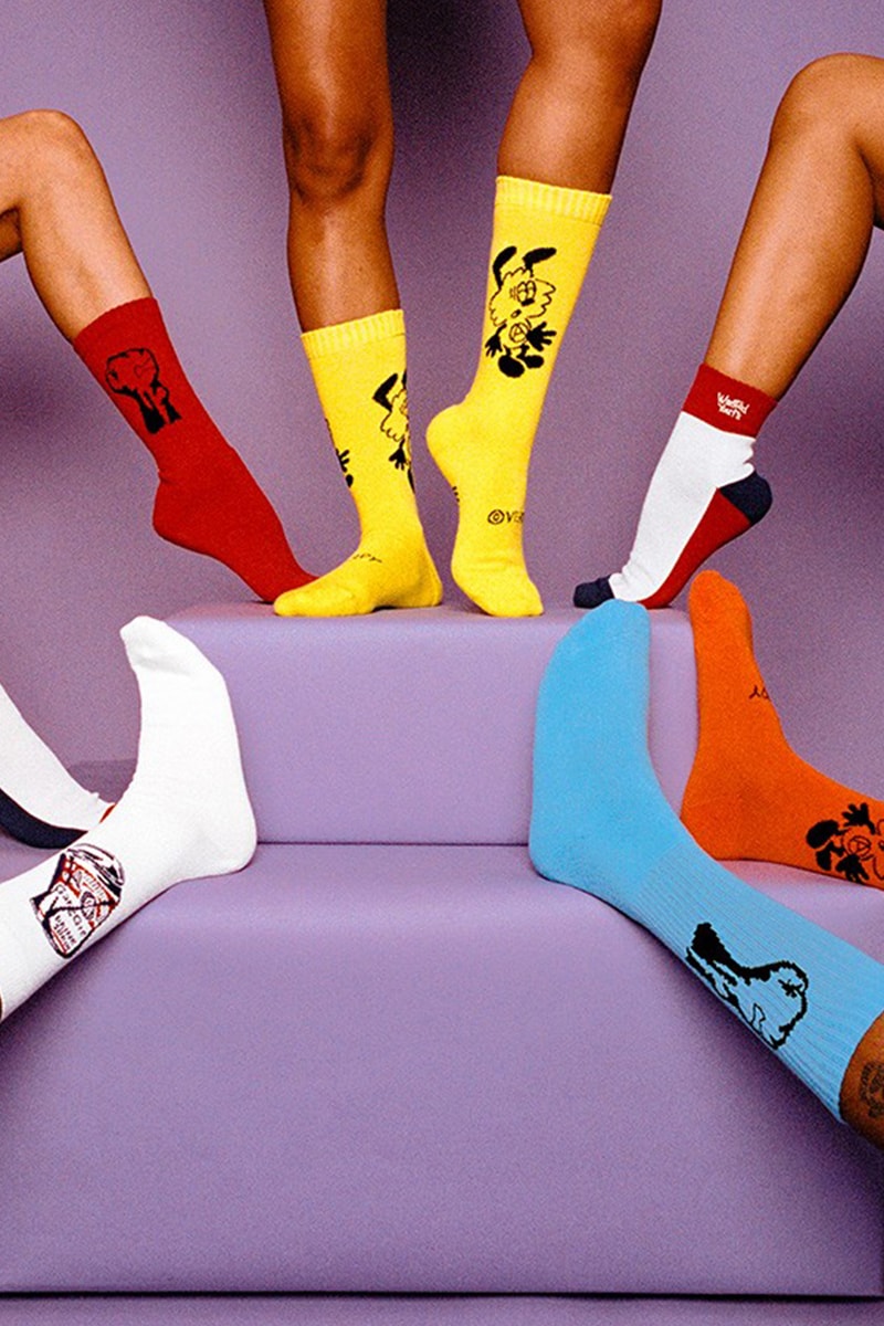 VERDY Kolaborasi dengan Label Kaos Kaki WHIMSY