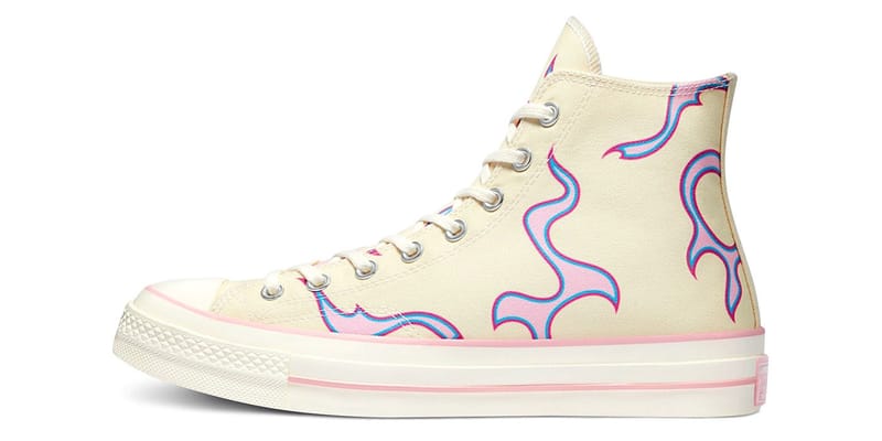 golf pink flame converse