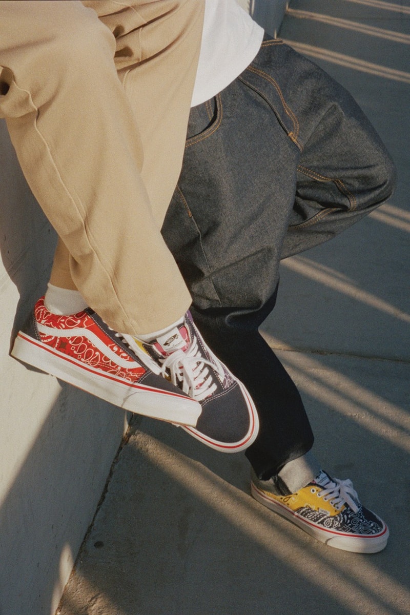 BEDWIN & THE HEARTBREAKERS Hiasi Siluet Vans dengan Bandana
