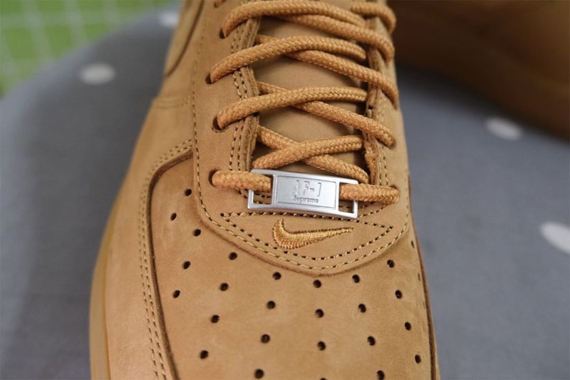 Berikut Bocoran Tampilan Supreme x Nike Air Force 1 Low