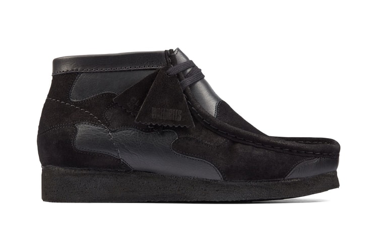 Clarks Originals Rilis Wallabee Patchwork All-Black