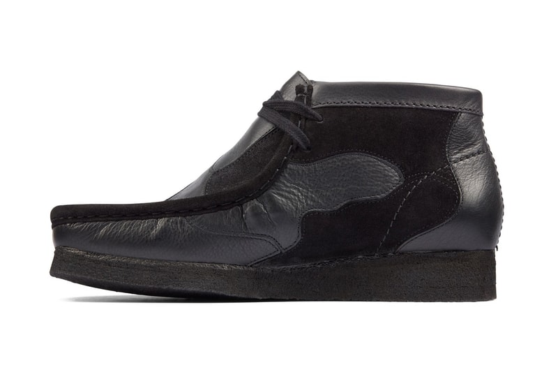 Clarks Originals Rilis Wallabee Patchwork All-Black