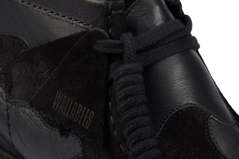 Clarks Originals Rilis Wallabee Patchwork All-Black