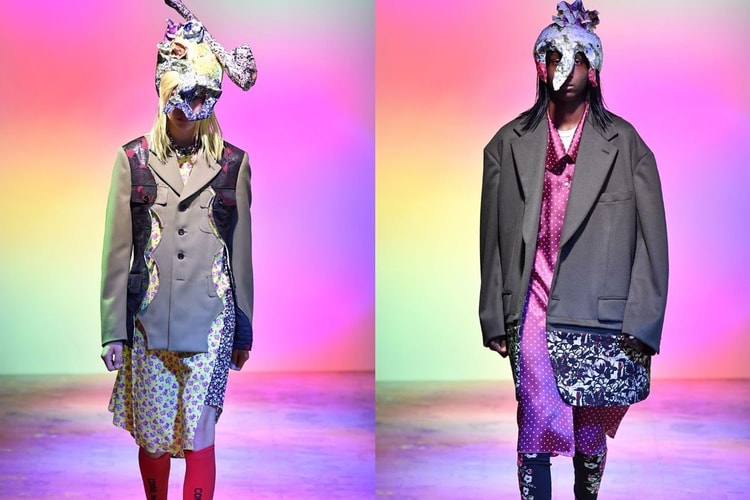 COMME des GARÇONS Homme Plus Berbunga-Bunga dalam Koleksi Spring/Summer 2022