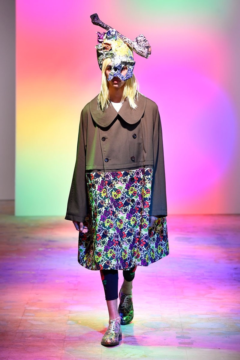 COMME des GARÇONS Homme Plus Berbunga-Bunga dalam Koleksi Spring/Summer 2022
