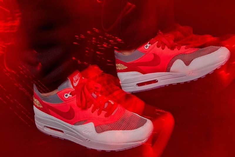 CLOT x Nike Air Max 1 “K.O.D. Solar Red” Lengkapi Trilogi "Kiss of Death"