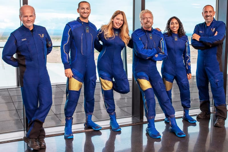 Virgin Galactic dan Richard Branson Melesat ke Luar Angkasa dengan Penerbangan Full Crew Pertamanya