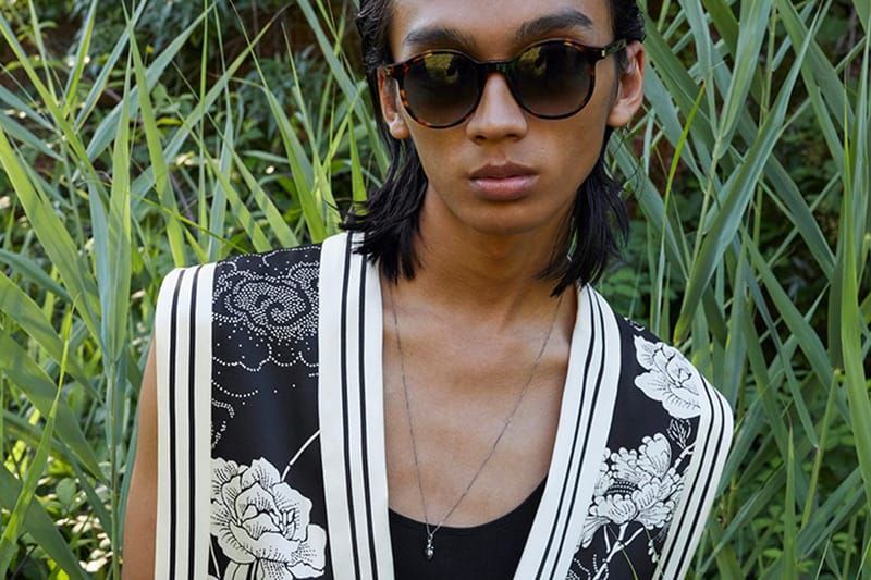 Model asal Indonesia, Raihan Debut di Panggung Runway Saint Laurent Men's SS22