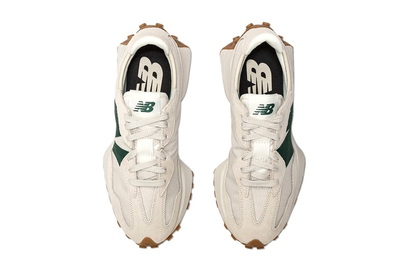 New Balance 327 Tampil dalam Warna “Off-White/Green” yang Clean