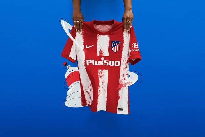 Nike Rayakan 75 Tahun Atlético Madrid dengan 2021/22 Home Jersey Baru
