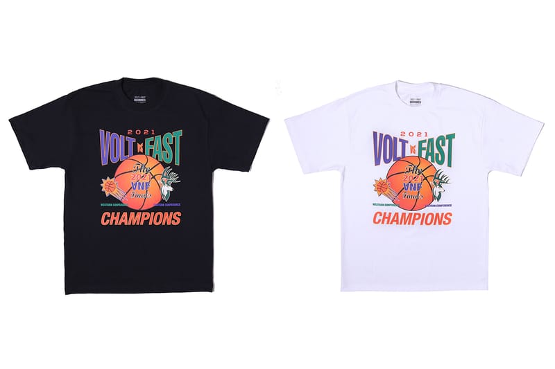 Volt and Fast Rilis Dua T-shirt Eksklusif untuk Rayakan NBA Finals 2021