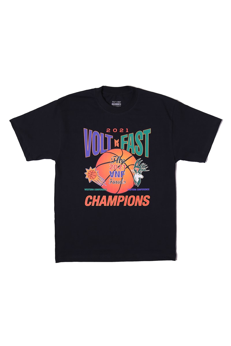 Volt and Fast Rilis Dua T-shirt Eksklusif untuk Rayakan NBA Finals 2021