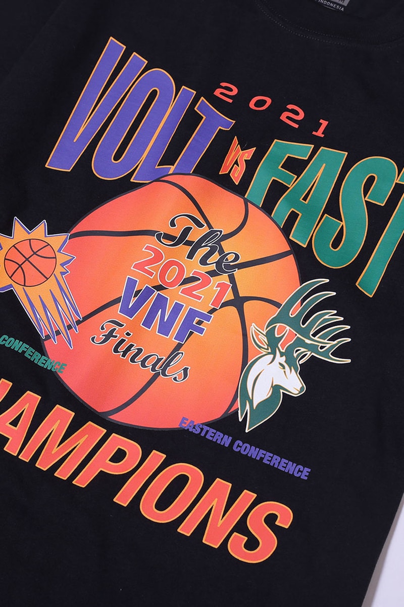 Volt and Fast Rilis Dua T-shirt Eksklusif untuk Rayakan NBA Finals 2021