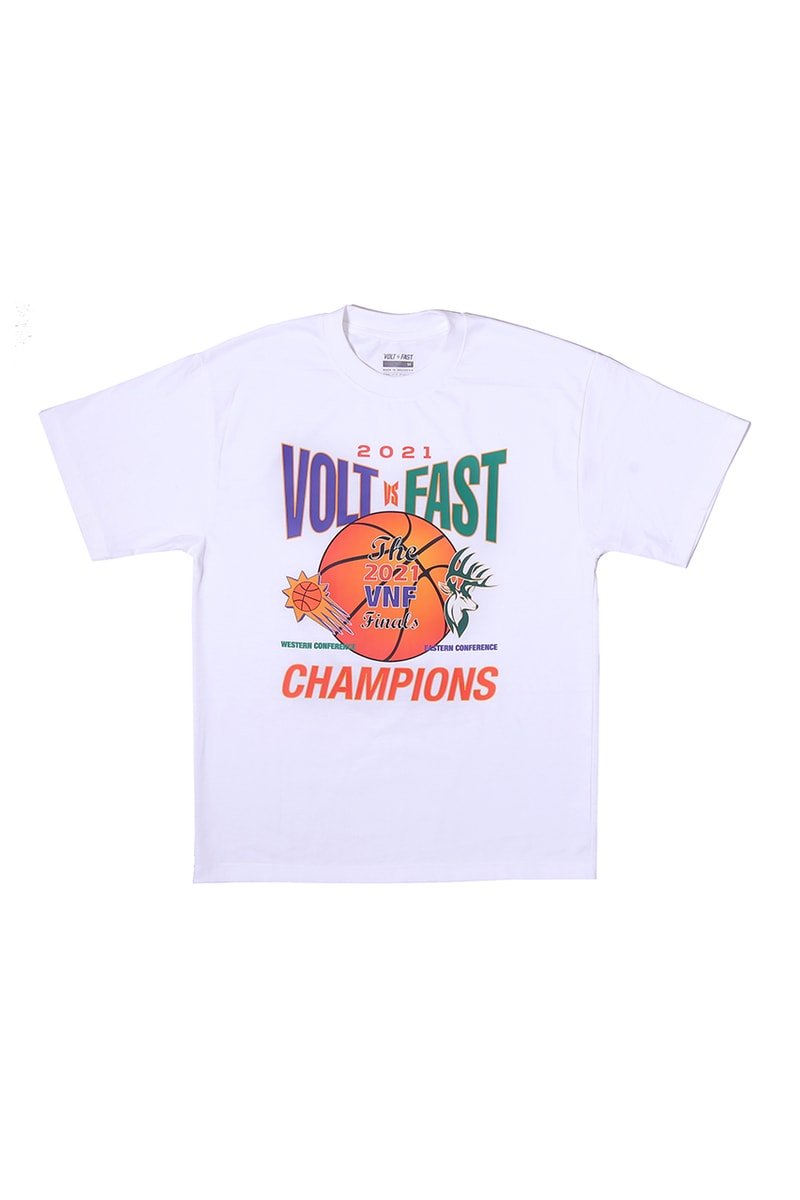 Volt and Fast Rilis Dua T-shirt Eksklusif untuk Rayakan NBA Finals 2021