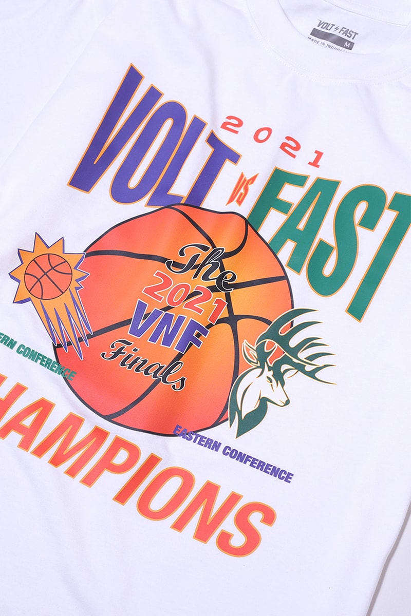 Volt and Fast Rilis Dua T-shirt Eksklusif untuk Rayakan NBA Finals 2021