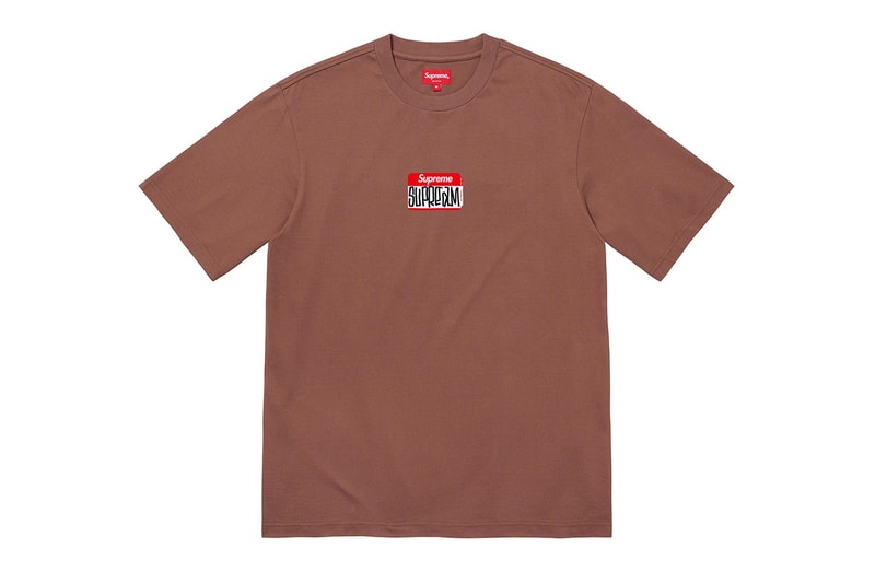 Supreme Fall/Winter 2021 Tops and Tees