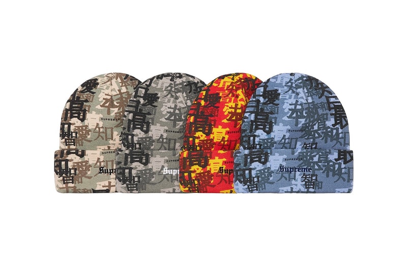 Supreme Fall/Winter 2021 Beanies and Hats