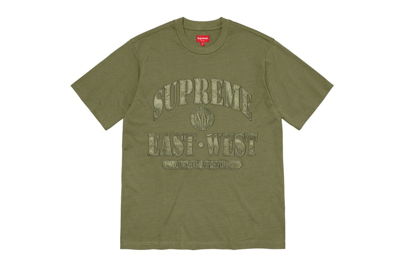 Supreme Fall/Winter 2021 Tops and Tees