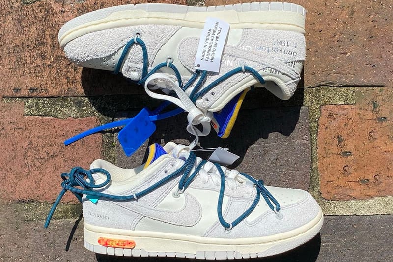 off white nike dunk 2021