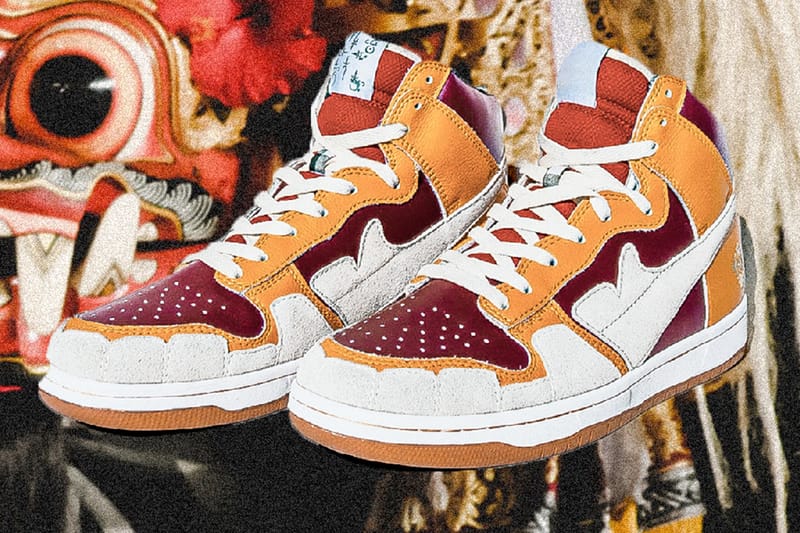 Nike SB Dunk High Custom 1 of 1 Ini Terinspirasi oleh Mitologi Bali