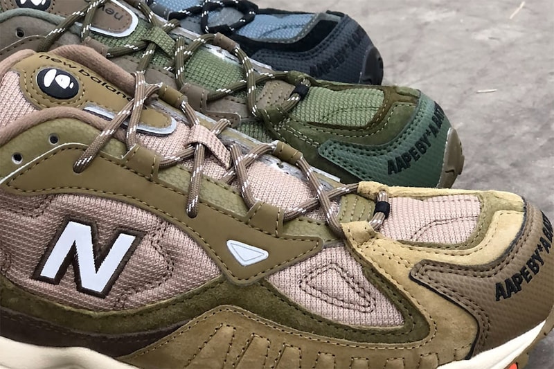 AAPE Siapkan Kolaborasi Tiga Sneakers New Balance 703