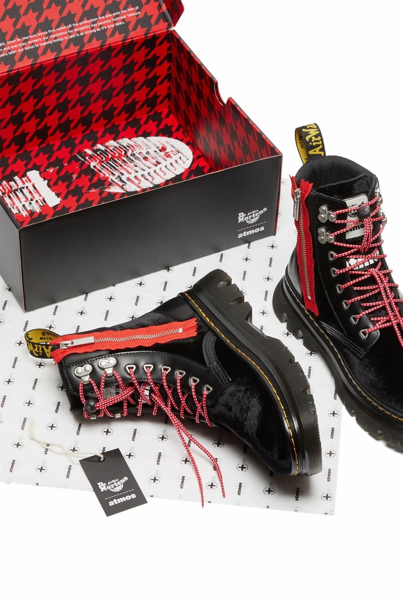 Anime Jadi Inspirasi atmos x Dr. Martens Tarik Zip Boot